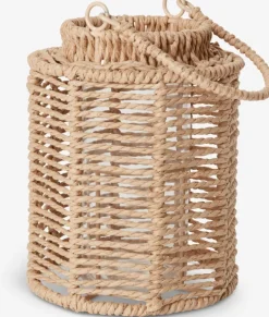 Lantaarn MANDRUP Ø15xH20cm naturel