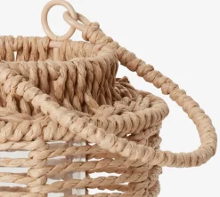 Lantaarn MANDRUP Ø15xH20cm naturel