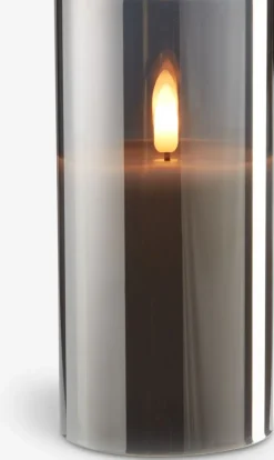 LED stompkaars KLAUS Ø8xH15cm grijs