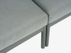 Ligbed IANO B136xL156 grijs