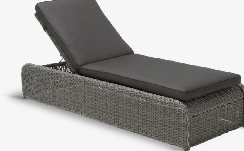 Ligbed TAMBOHUSE B76xL206 grijs