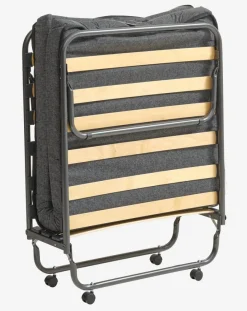 Logeerbed JESBY 80x190 antraciet grijs