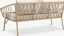 Loungebank JENNUM 2,5 persoons naturel