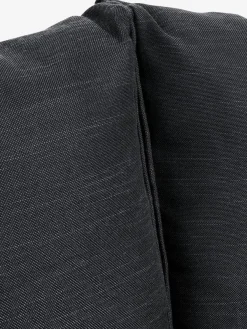 Loungebank ONDRUP 3-persoons chaise longue grijs