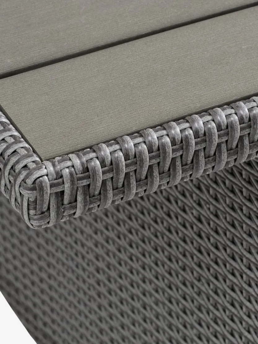 Loungeset AGERMOSE 6-persoons grijs