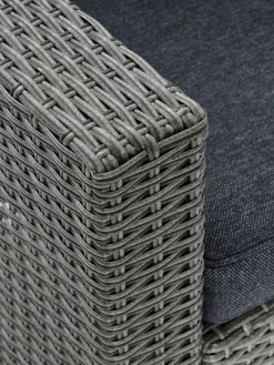 Loungeset AGERMOSE 6-persoons grijs