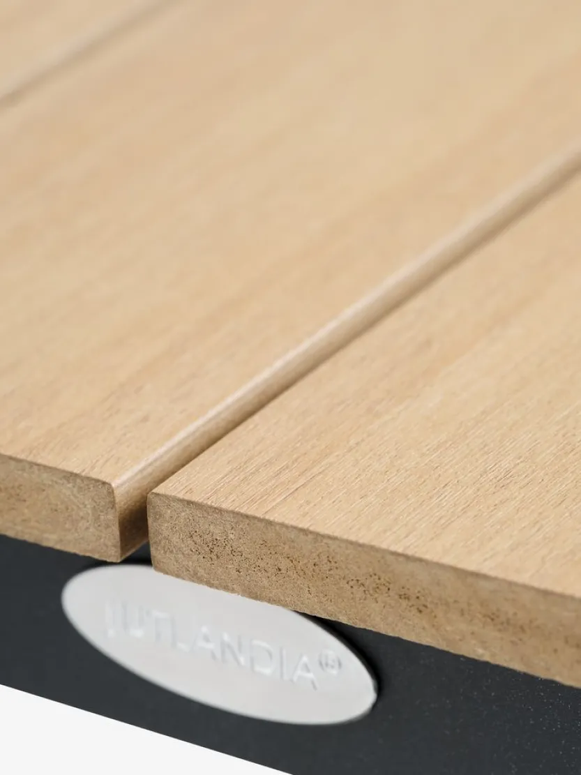 Loungeset BEJSTRUP 4-persoons grijs