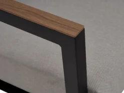 Loungeset BEJSTRUP 4-persoons grijs