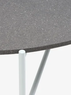 Loungeset DYVIG 5 personen sneldrogend wit