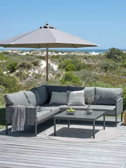 Loungeset IANO 5-persoons grijs