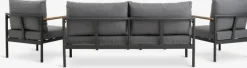 Loungeset ODDESUND 4,5-persoons grijs