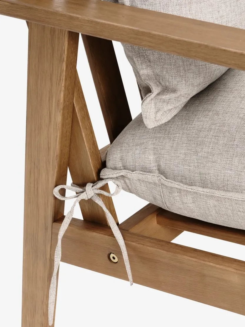 Loungeset RYDDET 4,5-persoons hardhout