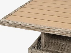 Loungeset STAVERN 5-persoons naturel