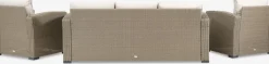 Loungeset STAVERN 5-persoons naturel