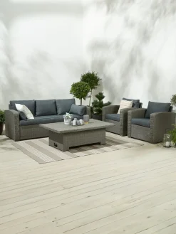 Loungeset VEMB 5-persoons grijs