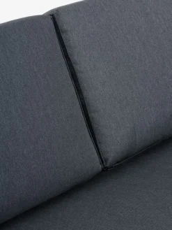 Loungeset VONGE 5-persoons zwart