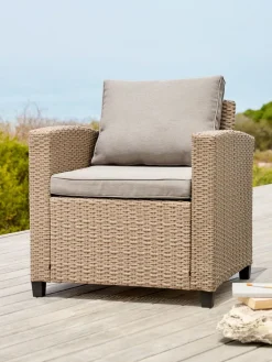 Loungestoel AGERMOSE naturel