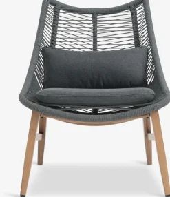 Loungestoel DANNEMARE grijs