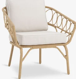 Loungestoel JENNUM B74xH75xD75 naturel