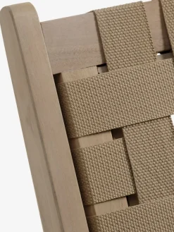 Loungestoel SKARA hardhout