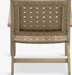 Loungestoel SKARA hardhout