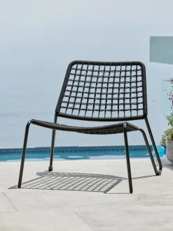 Loungestoel ULLARED zwart