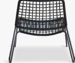 Loungestoel ULLARED zwart