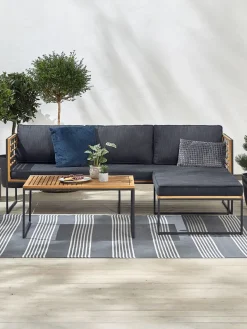 Loungetafel UGILT B60xL90xH43 hardhout