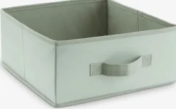 Mand ALBAN B28xL28xH13cm lichtgroen