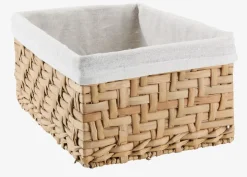 Mand EJNO B22xL31xH15cm naturel stof