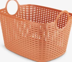Mand EVAN B27xL38xH27cm 14,5L kunststof oranje