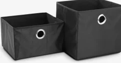 Mand FRANS B32xL28xH30 cm zwart