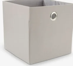 Mand GERVALD B30xL30xH30cm grijs