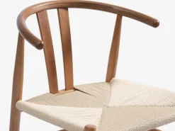 MARSTRAND Ø110 tafel eiken + 4 GUDERUP stoelen eiken/naturel