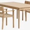 MARSTRUP L190/280 tafel eiken + 4 VADEHAVET stoelen eiken
