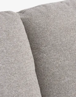 Modulaire bank LUNDBY open einde zandkleurige stof