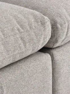 Modulaire bank LUNDBY 2-zits zandkleurige stof