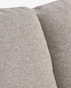 Modulaire bank LUNDBY 3-zits zandkleurige stof