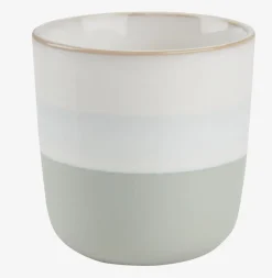 Mok FREDERIK 20cl blauw/groen 2 stuks