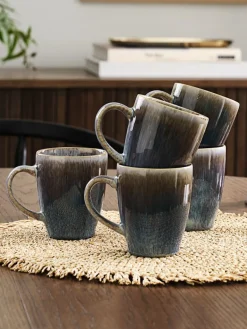 Mok HENNING 20cl Ø7xH9 cm grijs