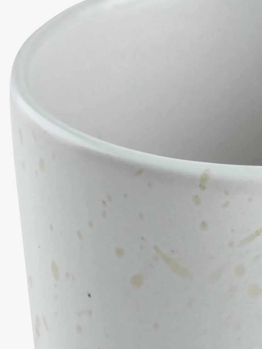 Mok JON Ø8xH8cm 20cl wit