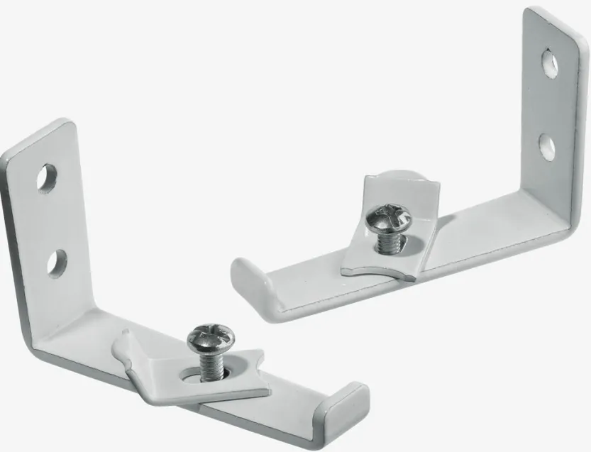 Muurbevestiging FIXI voor gordijn 2 stuks 6 cm wit