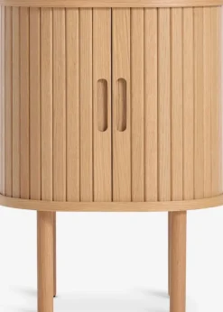 Nachtkastje LYNGVIG 2 tambour deuren naturel eiken