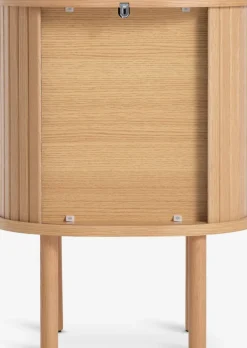 Nachtkastje LYNGVIG 2 tambour deuren naturel eiken