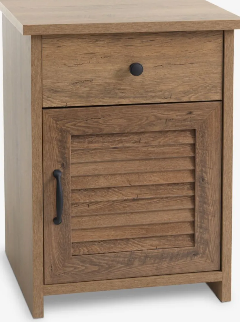 Nachtkastje MANDERUP 1 lade wild eiken kleur