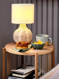 Nachtkastje SNESLEV 1 schap eiken kleur