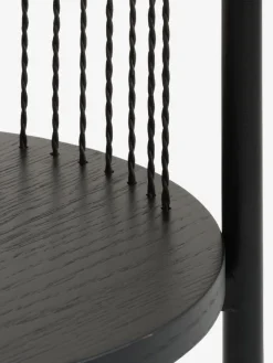 Nachtkastje SNESLEV 1 schap zwart