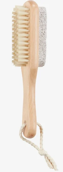Nagelborstel met puimsteen VALJE hout