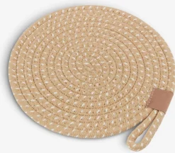 Onderzetter MAKSEN Ø20 cm zand