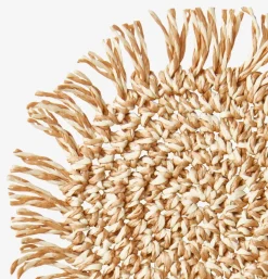 Onderzetters LIND Ø12 naturel 4 stuks